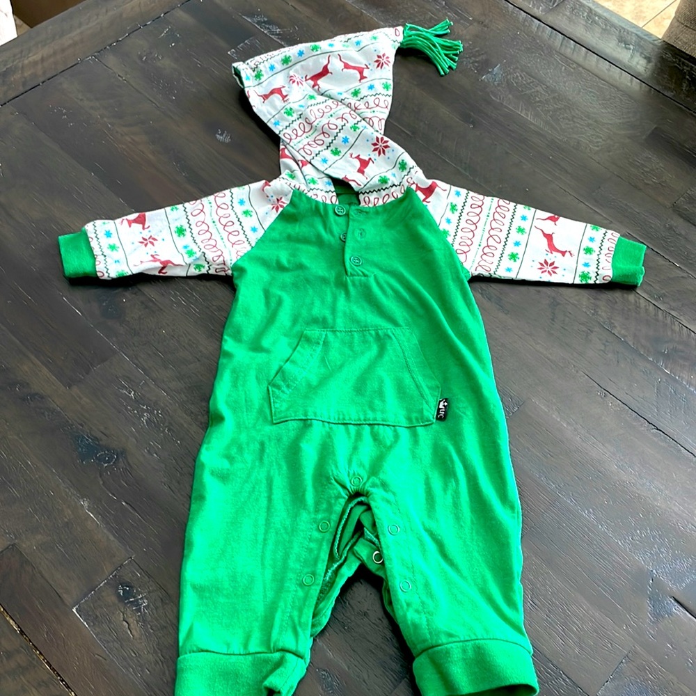 Holiday baby one piece